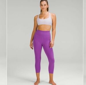 Lululemon Align High-Rise Crop 23" Moonlit Magenta Womens 4